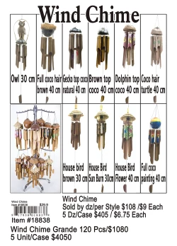 Wind Chimes 12 Pcs